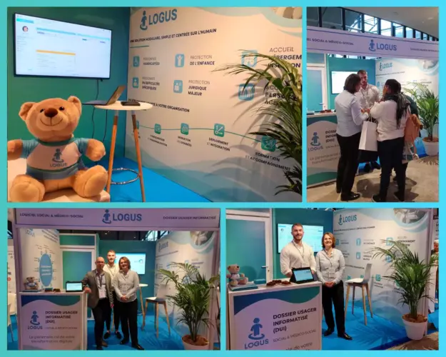 LOGUS, logiciel métier pour le social et médico-social présent à la FEHAP 2023